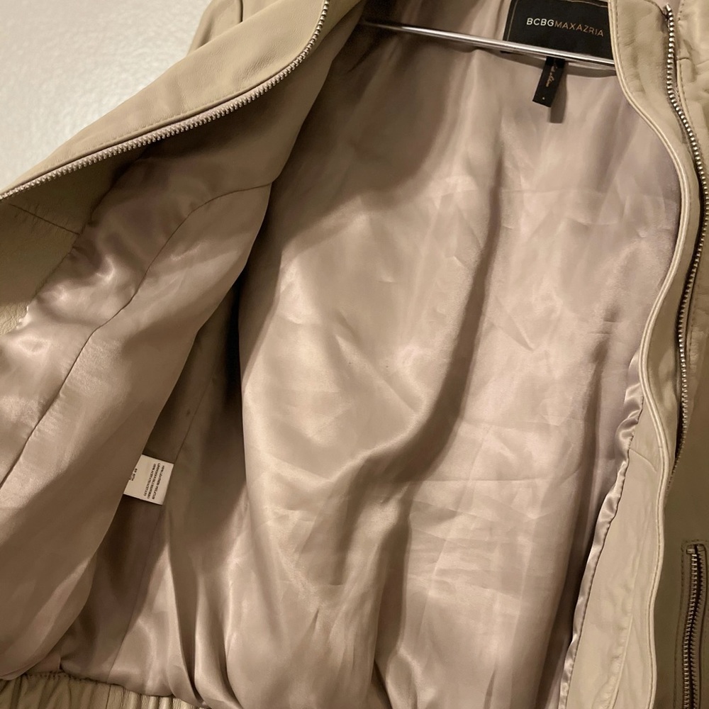 Bcbgmaxazria Soft Leather Jacket - image 3